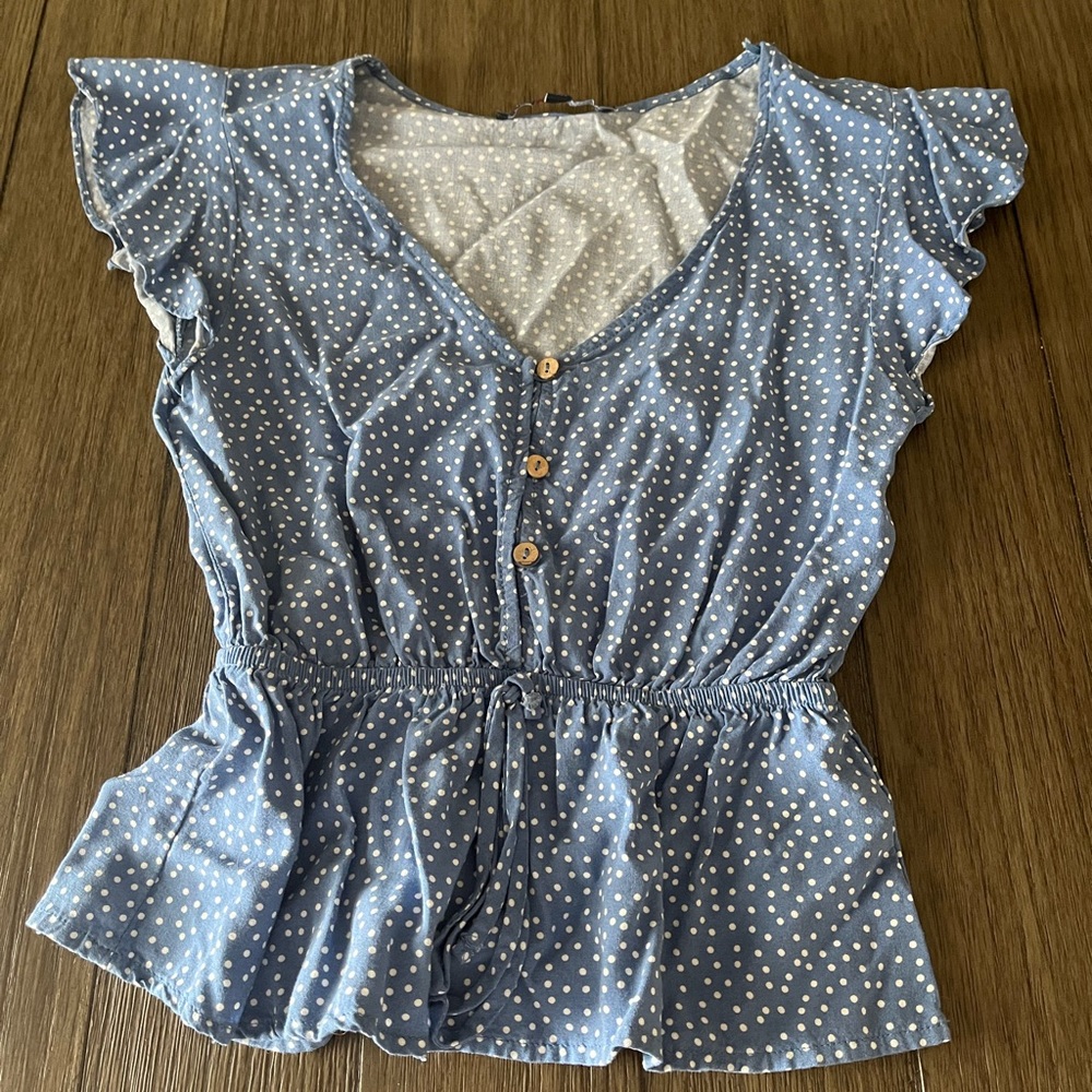 Polka Dot Blouse